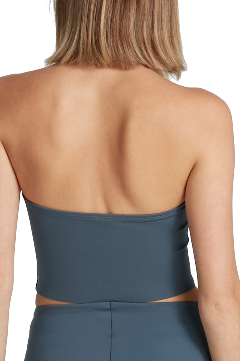 Commando Neoprene Tube Top - Storm - source image 67594