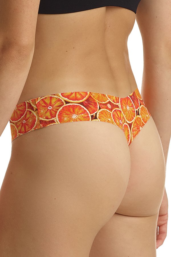 Commando Photo-Op Thong Print - Photo-Op Winter Citrus - source image 59056