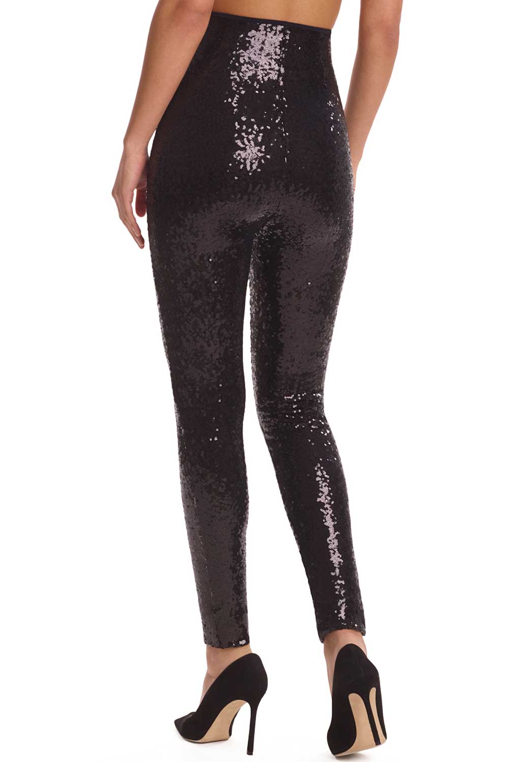 Commando Sequin Leggings - Black - source image 57098