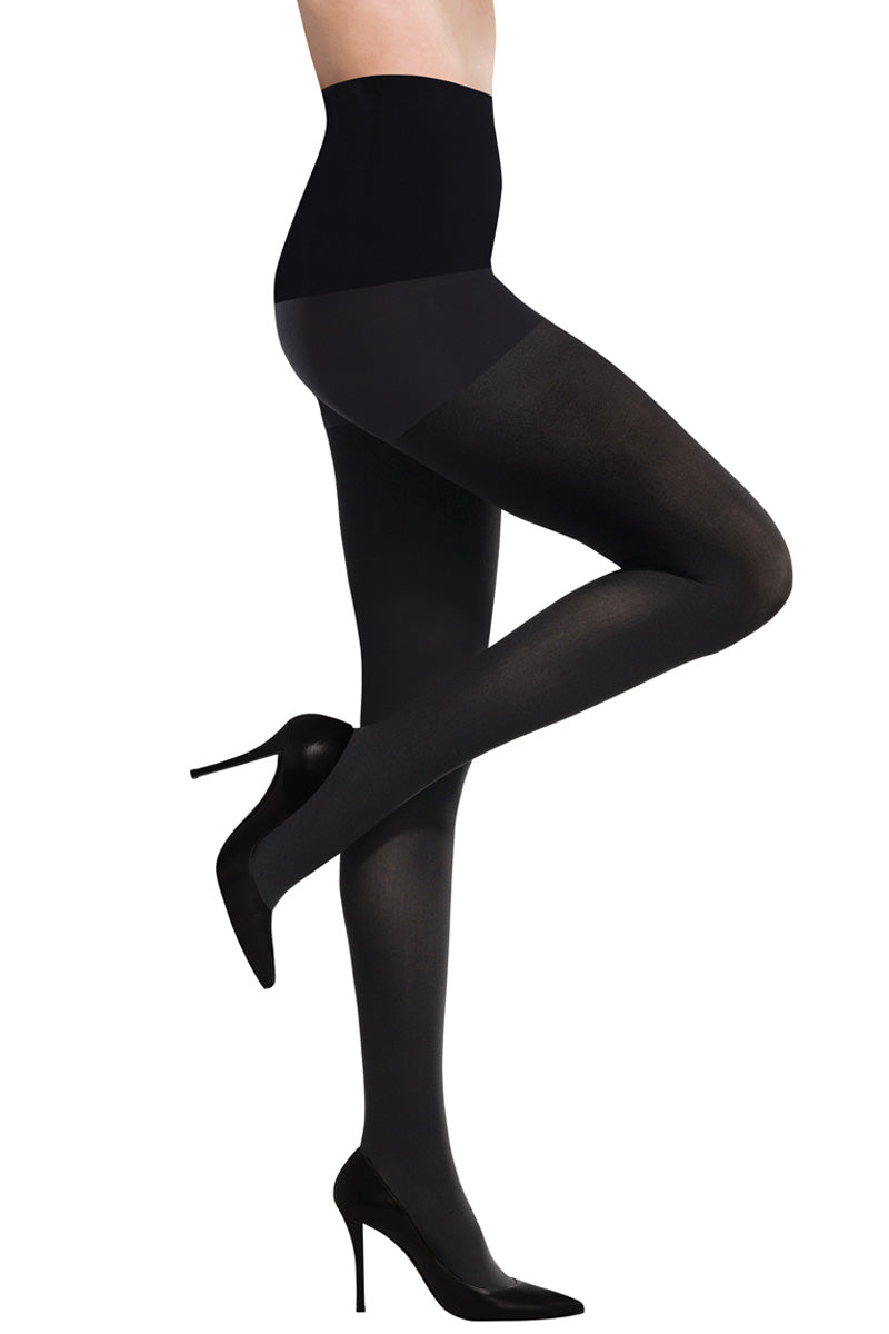 Commando Ultimate Opaque Control Tights - Black - source image 14780