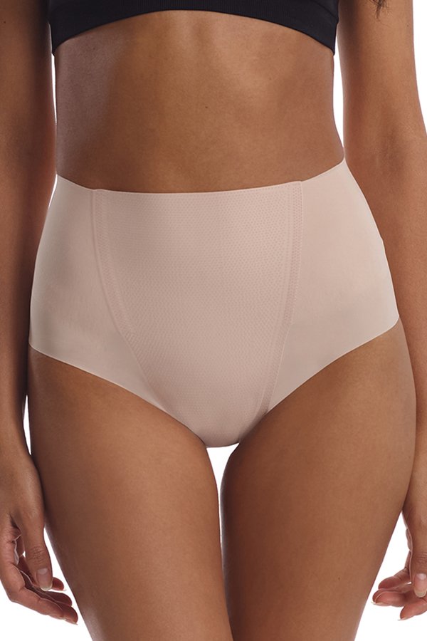 Commando Zone Smoothing Brief - Beige - source image 57288