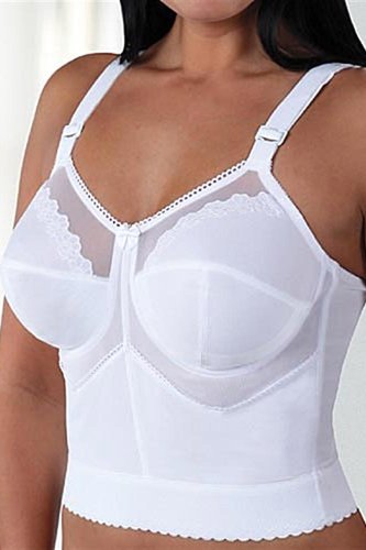 Cortland Intimates Embroidered Soft Cup Longline Bra