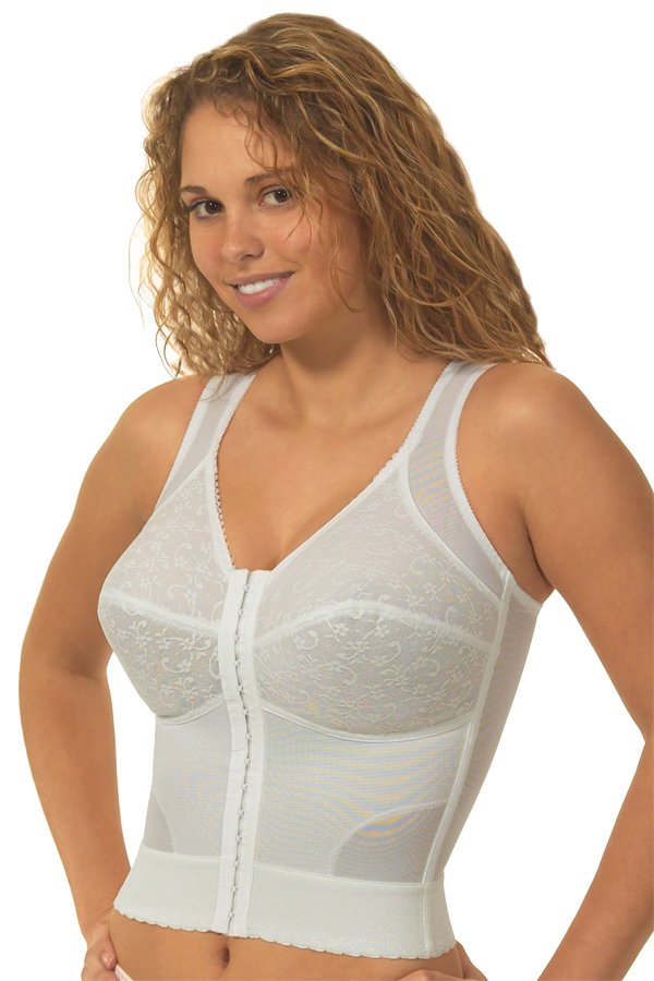Cortland Intimates Front Closure Back Support Longline Bra