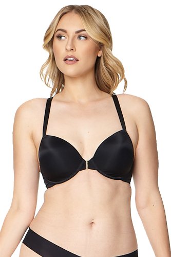 Crème Bralée Night Fever Front Hook Strappy Back Bra