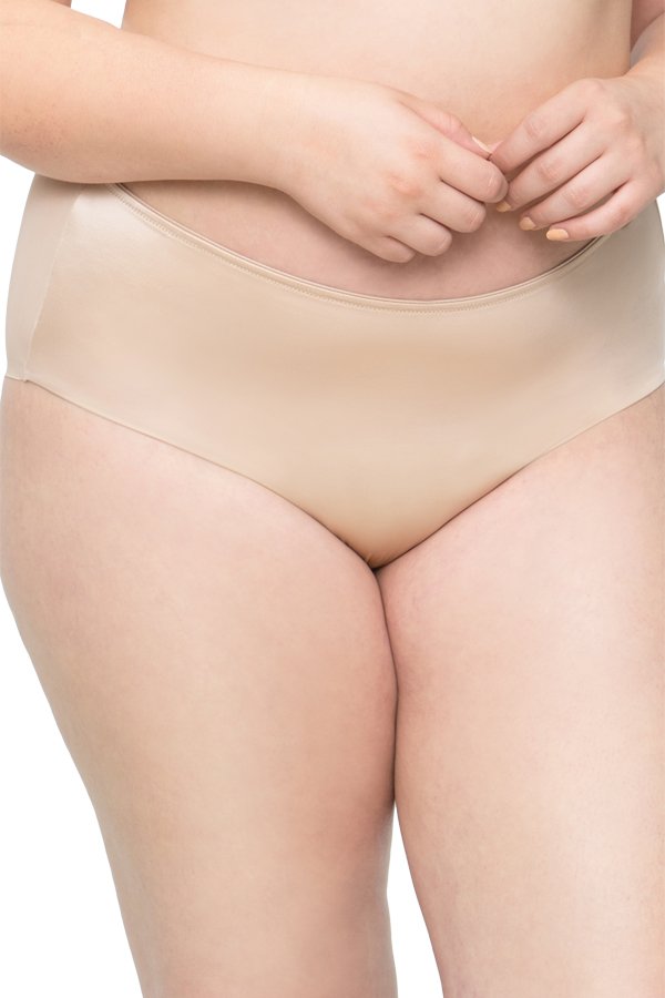 Curvy Couture Essential Boyshort - Bombshell Nude - source image 37326