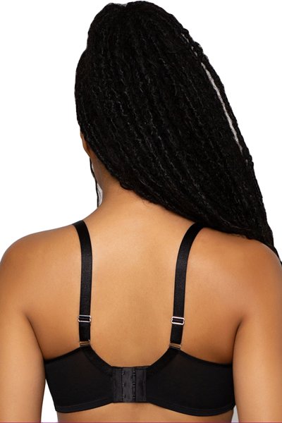 Curvy Couture Sheer Mesh Unlined Bra - Chantilly - source image 57624