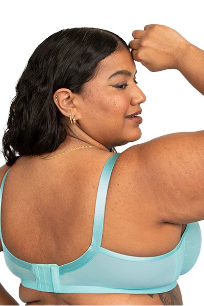 Curvy Couture Sheer Whisper Unlined Underwire - Aruba Blue - source image 66236