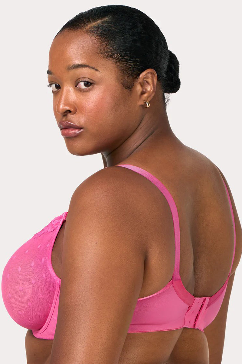 Curvy Couture Sheer Whisper Unlined Underwire - Onyx - source image 75664