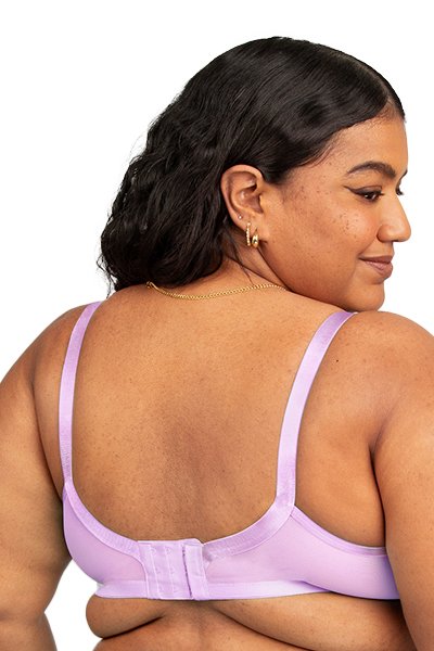 Curvy Couture Sheer Whisper Unlined Underwire - Stellar Orchid - source image 66242