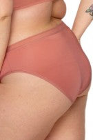 Curvy Couture Silky Smooth High Cut Brief - Desert Dawn - source image 57800