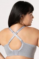 Curvy Couture Smooth Seamless Comfort Wireless Bra - Grey Heather - source image 71762