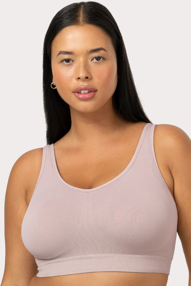 Curvy Couture Smooth Seamless Support Wireless Bra
