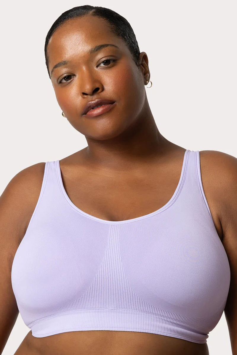 Curvy Couture Smooth Seamless Support Wireless Bra