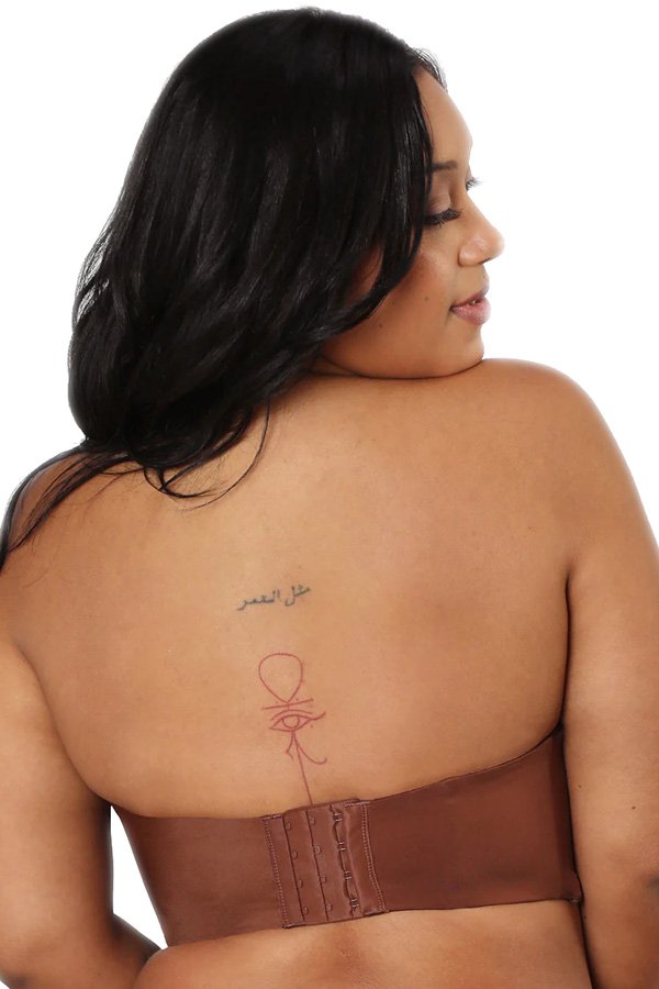 Curvy Couture Smooth Strapless Multi-Way Bra - Cocoa - source image 42467