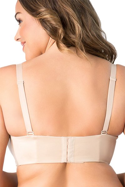 Curvy Couture Strapless Sensation Multi-Way Bra - Bombshell Nude - source image 57694