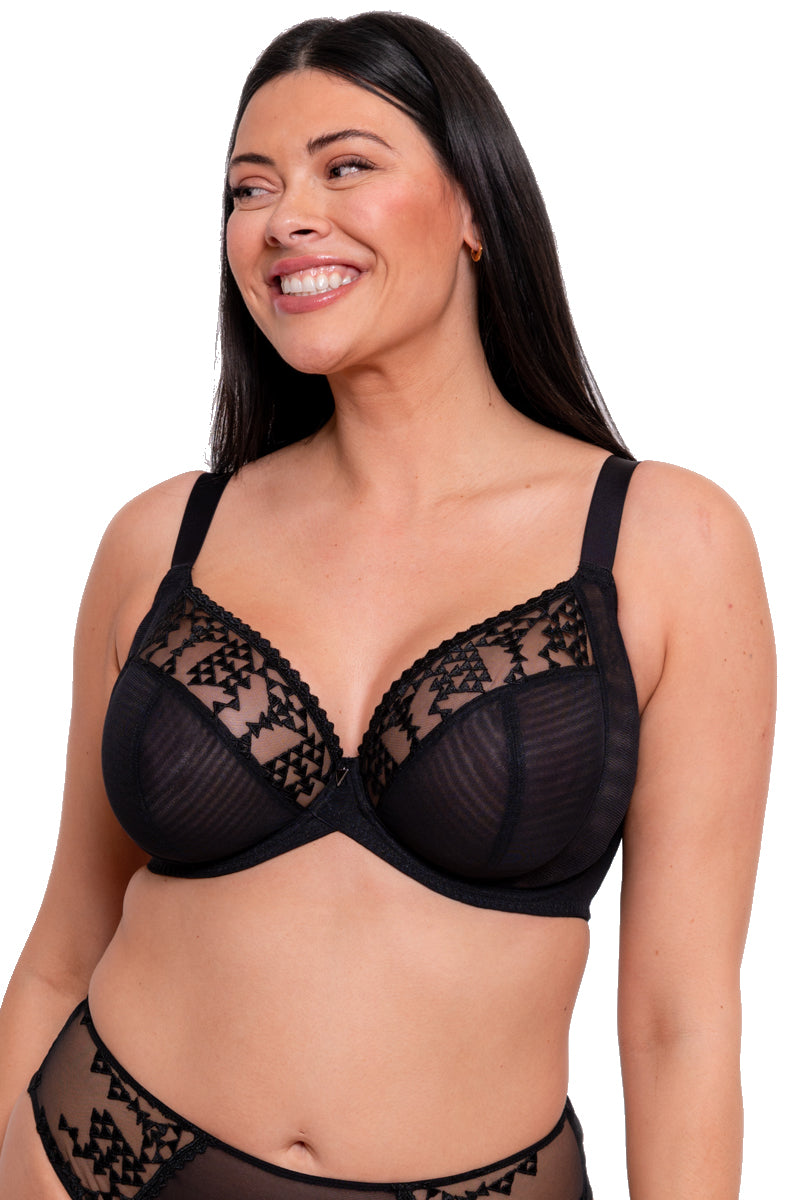 Curvy Kate Centre Stage Full Plunge Bra - Black - source image 40516