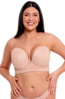 Curvy Kate Hey Girls Superplunge Strapless Bra - Latte - source image 57644