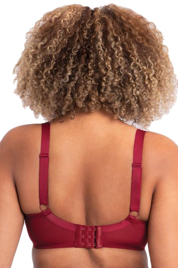 Curvy Kate Lifestyle Plunge Bra - Deep Red - source image 58509