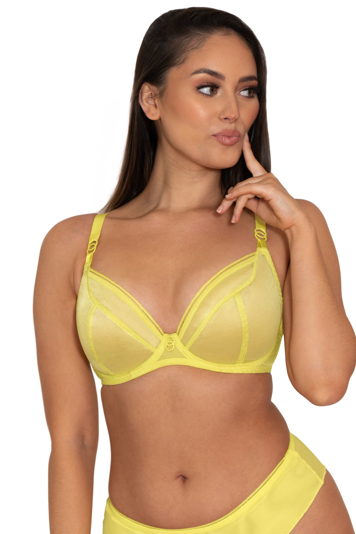 Curvy Kate Lifestyle Plunge Bra - Zest - source image 40608
