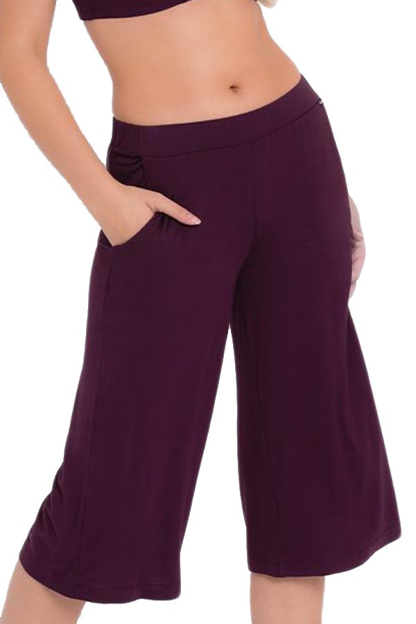 Curvy Kate Softease Cropped Pyjama Bottom - Fig - source image 58684
