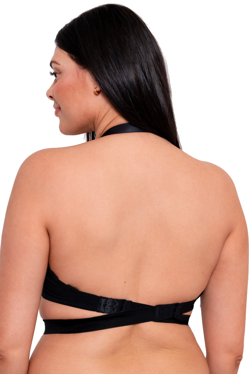Curvy Kate Superplunge Multiway Padded Plunge Bra - Black - source image 64679