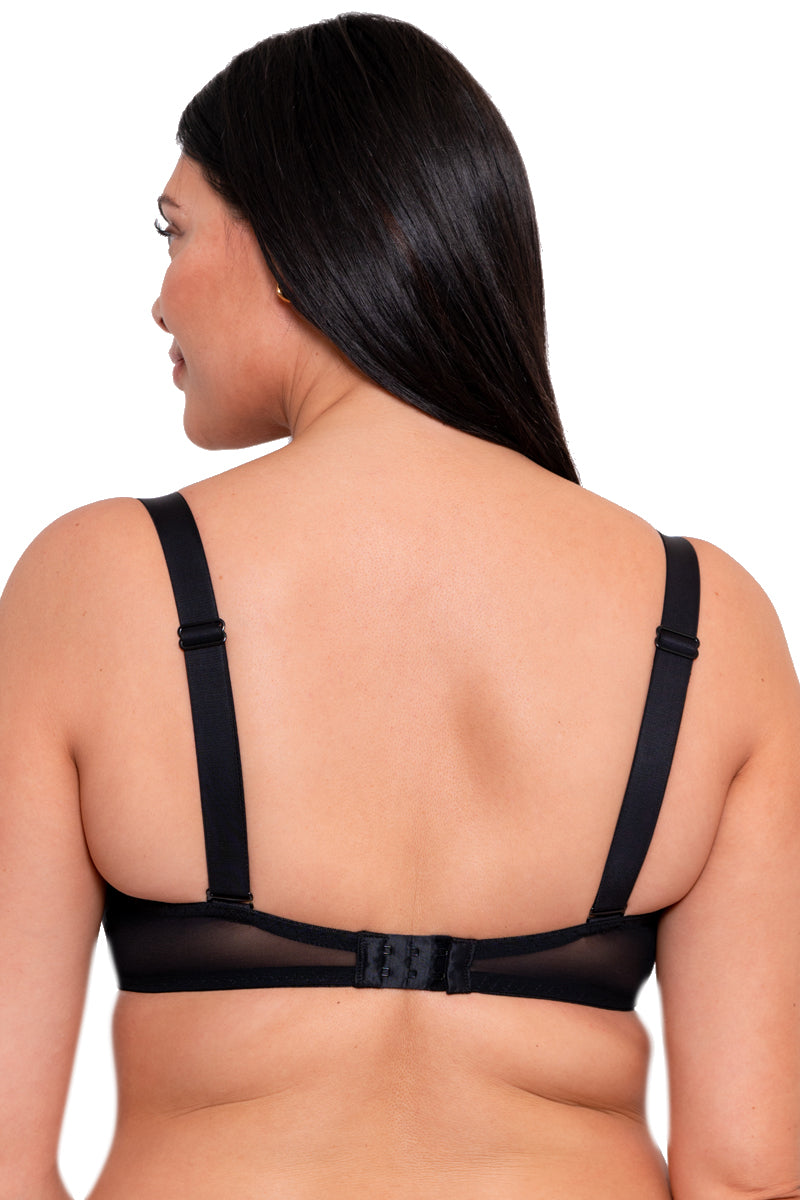 Curvy Kate Superplunge Multiway Padded Plunge Bra - Black - source image 64681