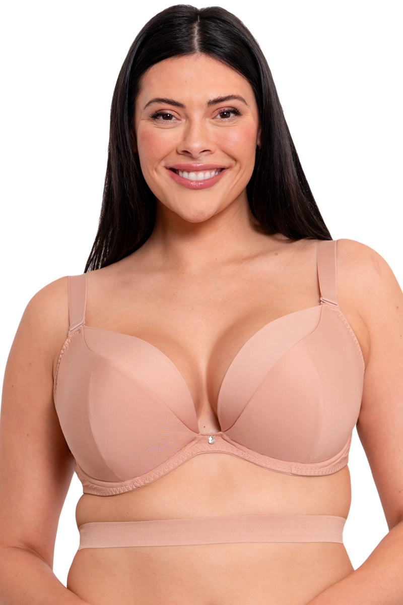 Curvy Kate Superplunge Multiway Padded Plunge Bra - Latte - source image 40469