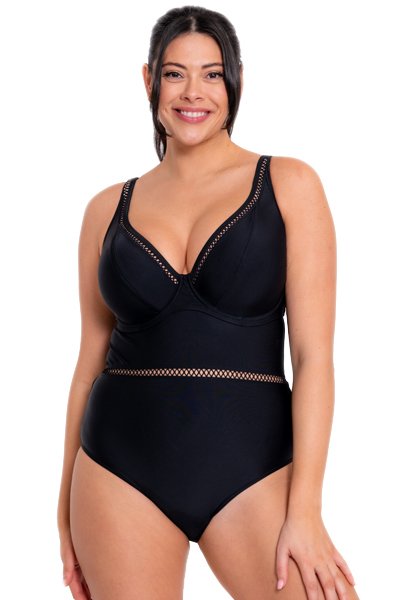 Curvy Kate Swimwear First Class Plunge Swimsuit