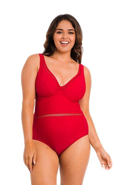 Curvy Kate Swimwear First Class Plunge Swimsuit