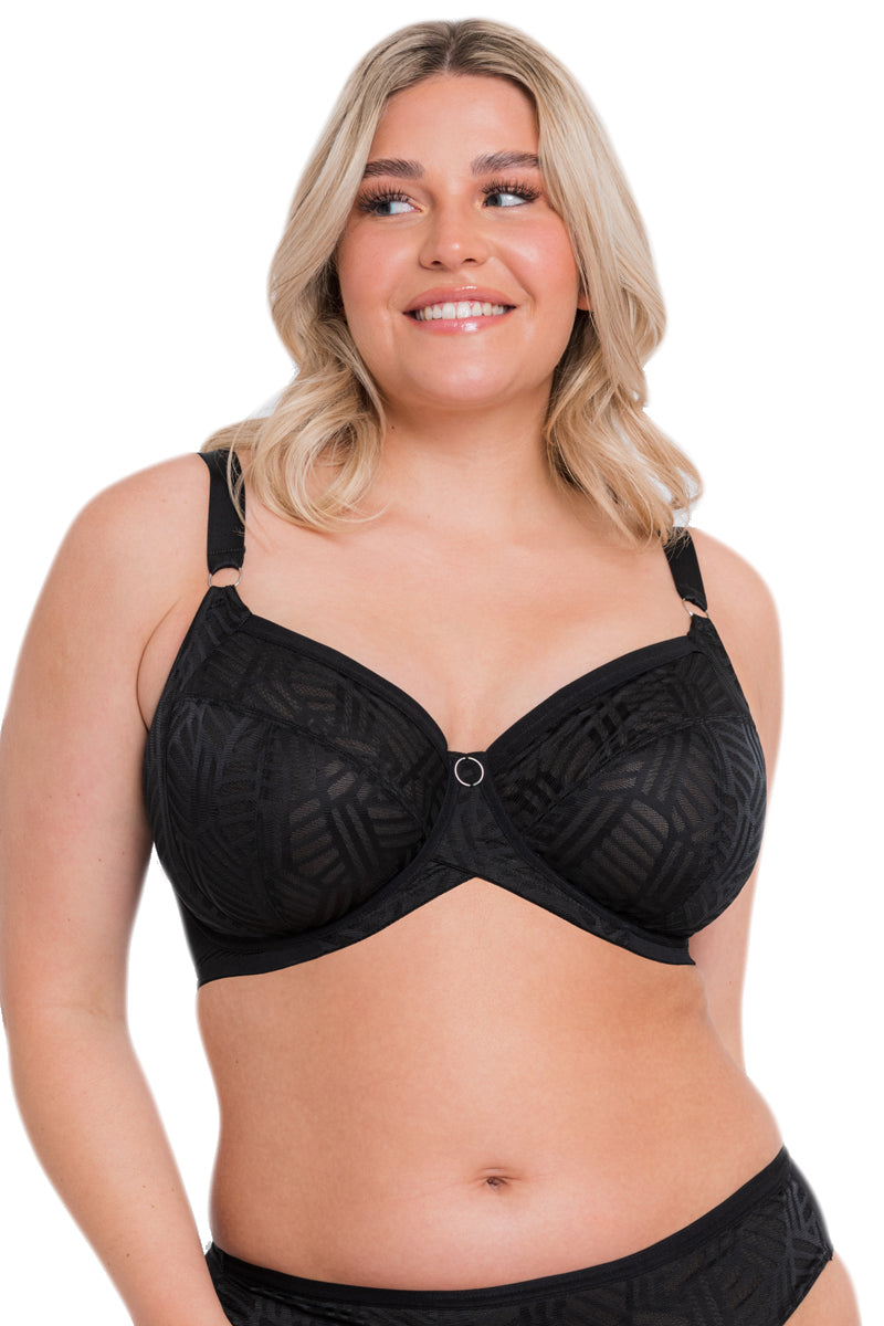 Curvy Kate Wonderfull Vibe Full Cup  Bra - Black - source image 58237