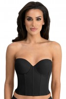 Dominique Brie Backless Strapless Bra - Black - source image 67933
