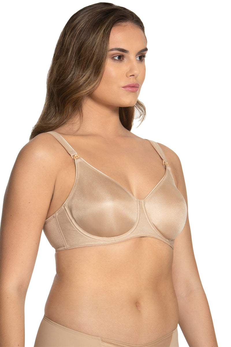 Dominique Everyday Seamless Comfort Nursing Bra - Nude - source image 34816