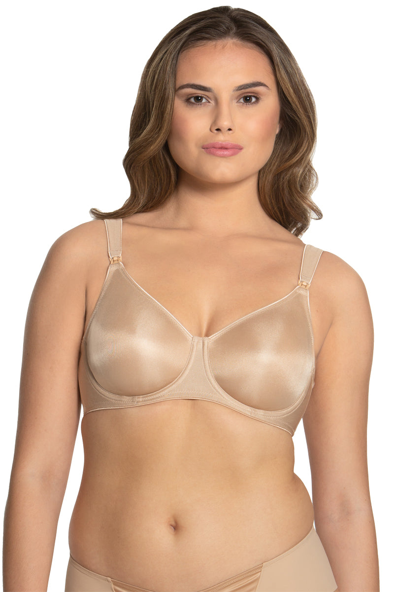 Dominique Everyday Seamless Comfort Nursing Bra - Nude - source image 34815
