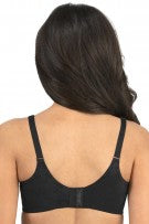 Dominique Jacqueline Jacquard Underwire Bra - Black - source image 68106