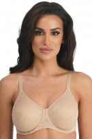 Dominique Jacqueline Jacquard Underwire Bra - Mocha - source image 68103