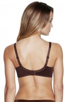 Dominique Seamless Underwire Minimizer Bra - Chocolate - source image 2244