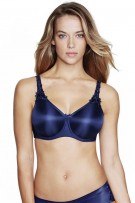 Dominique Seamless Underwire Minimizer Bra - Navy - source image 29186