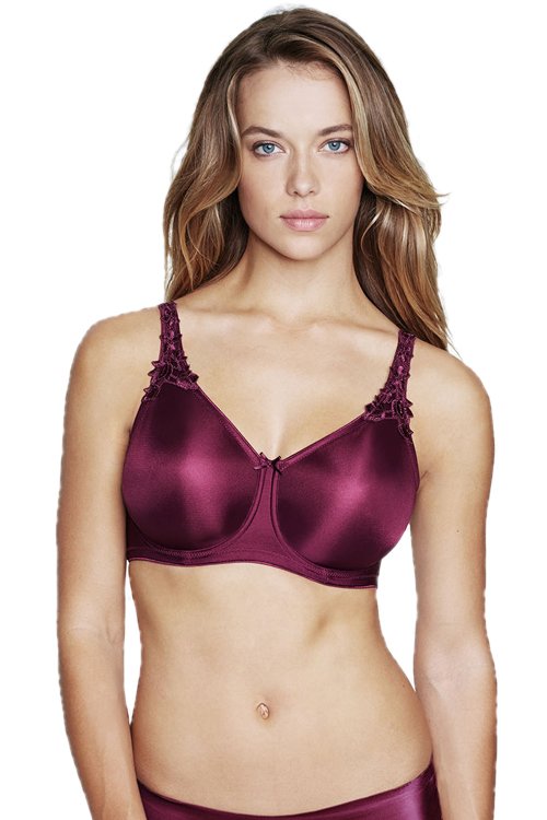 Dominique Seamless Underwire Minimizer Bra - Purple - source image 29188