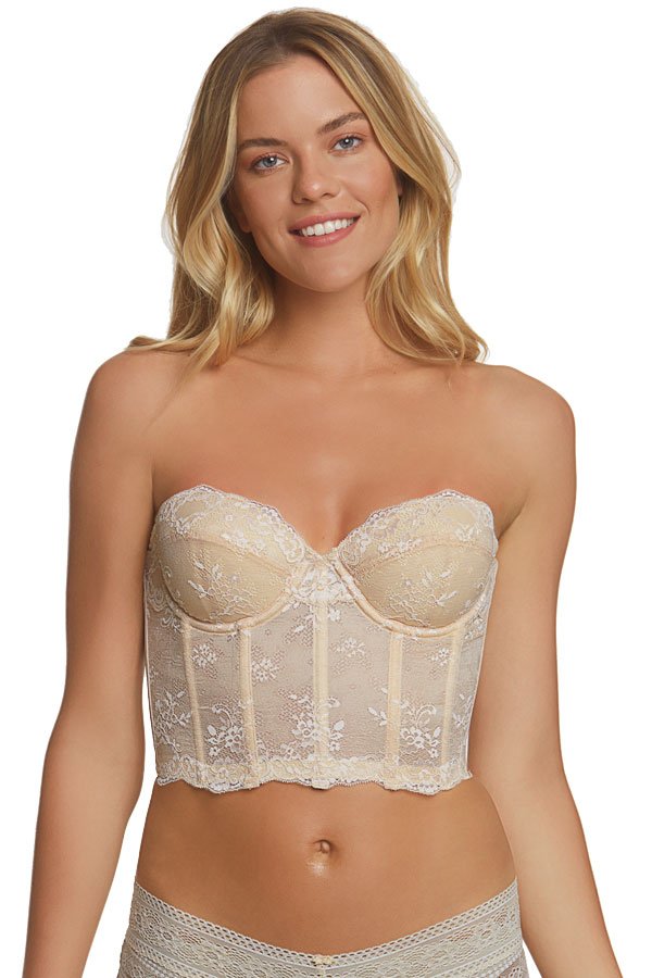 Dominique Tayler Low Back Strapless Bra - Nude - source image 39535