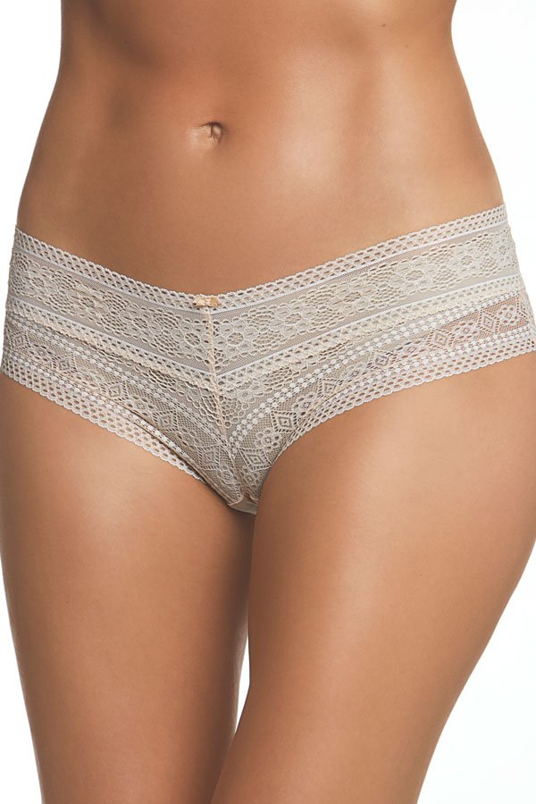 Dominique Tessa Lace Brief - Nude - source image 39533