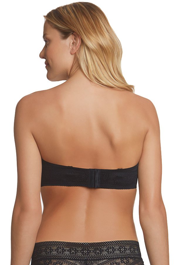Dominique Tessa Lace Convertible Strapless Bra - Black - source image 39561