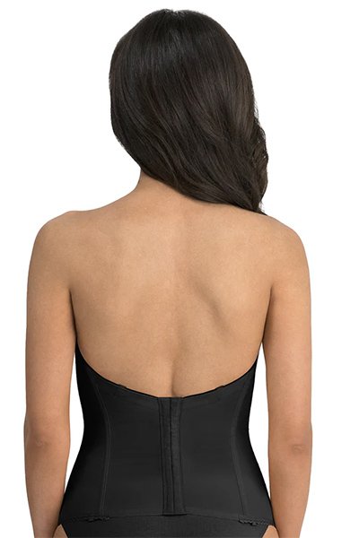 Dominique Vivienne V Wire Longline Strapless Bra - Black