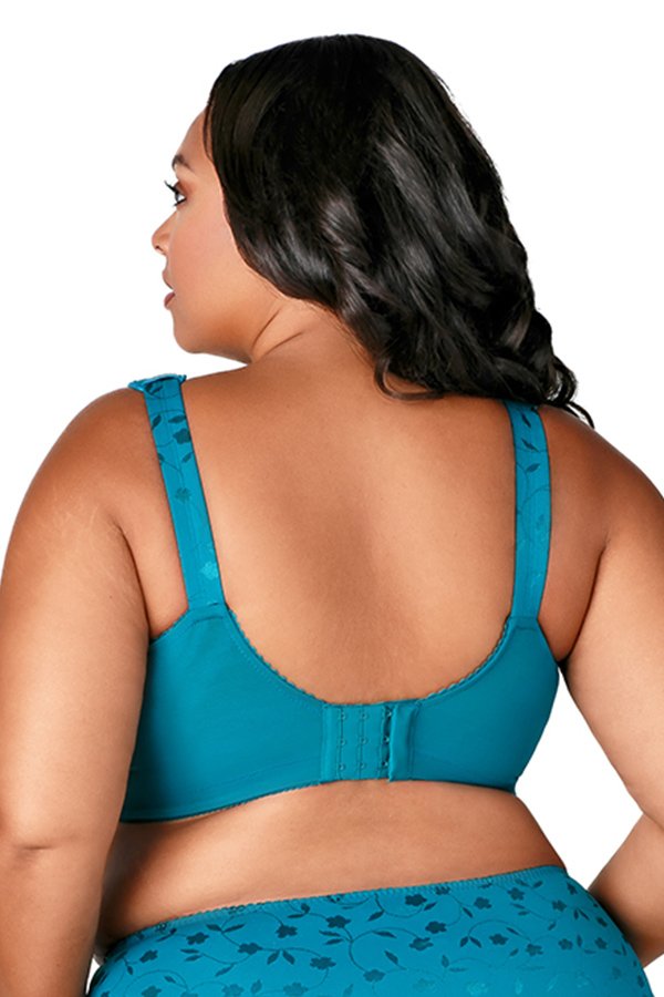 Elila Jacquard Softcup Bra - Emerald Green - source image 66174
