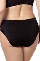 Elila Lace & Microfiber Panty - Black - source image 23803