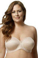 Elila Microfiber Spacer Molded Strapless Bra - Nude - source image 9067
