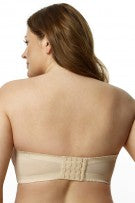 Elila Microfiber Spacer Molded Strapless Bra - Nude - source image 16533