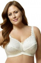 Elila Stretch Lace Softcup Bra - Ivory - source image 9060