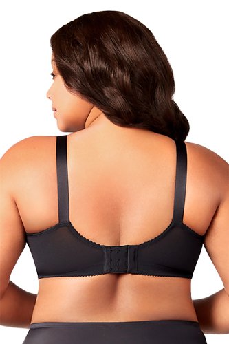 Elila Swiss Embroidery Balcony Underwired Bra - Black - source image 41679