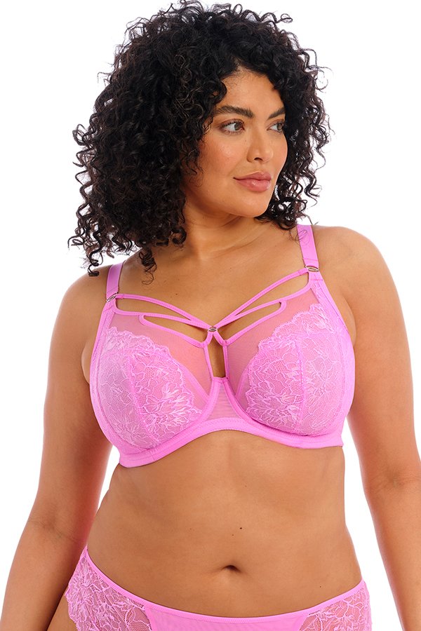 Elomi Brianna Underwire Plunge Bra - Very Pink - source image 58174