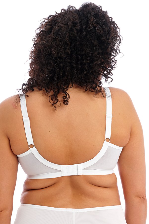 Elomi Brianna Underwire Plunge Bra - White - source image 58176
